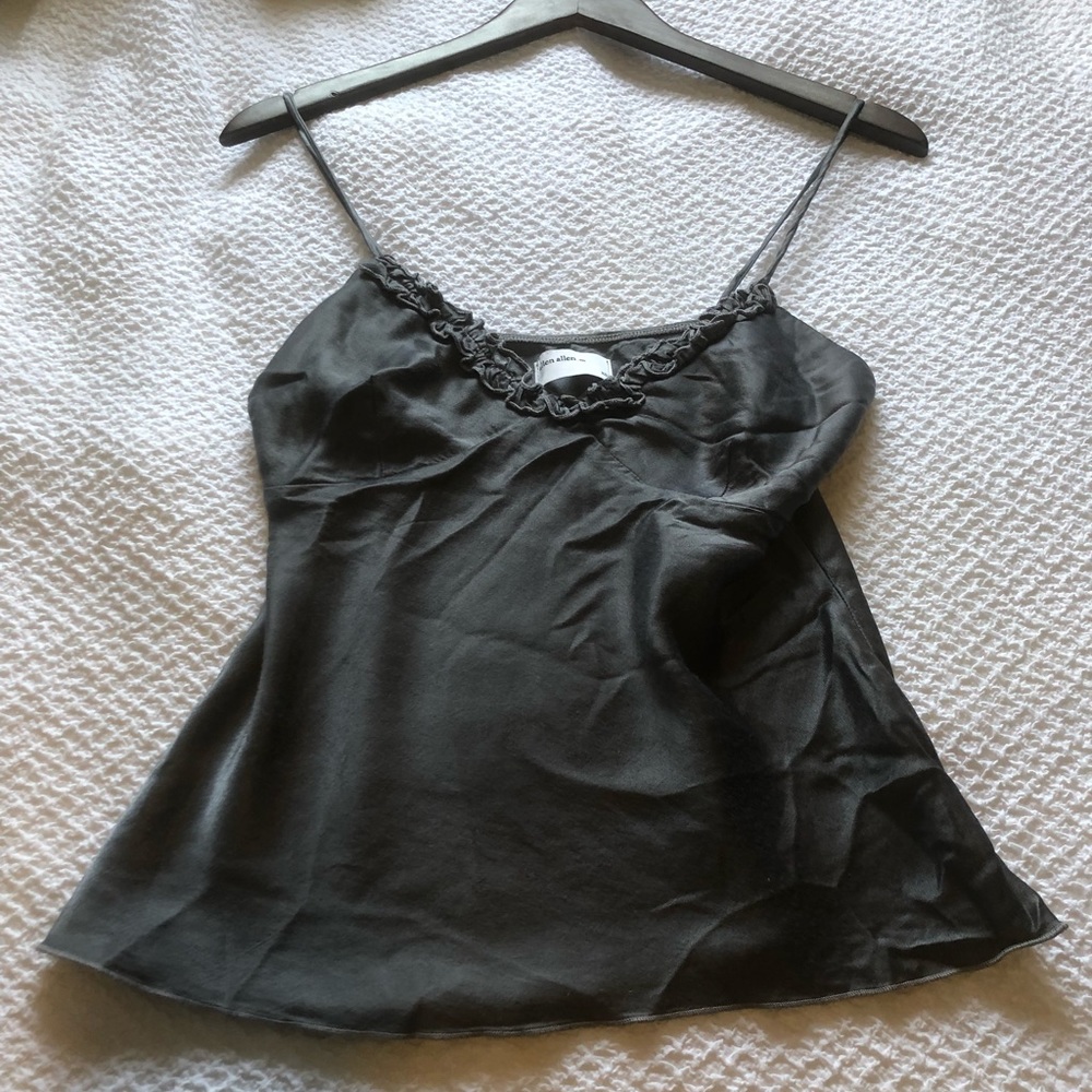 Allen Allen thin strap blouse